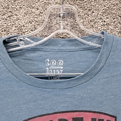 Tee-Luv Women’s Popeye T-Shirt Blue X-Large