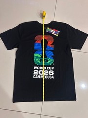FIFA World Cup 2026 Can Mex USA Black T-Shirt Large NWT Official FIFA Tee
