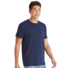 6-pack Mens Pocket T-shirt,Moisture-Wicking Cotton Crewneck Tees 3XL Assorted