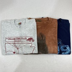 Wholesale Lot of 30 Modern/Vintage Mix Short Sleeve Tee Shirts (Sizes In Desc)