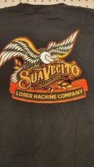 Loser Machine Suavecito Cutlass Shirt XL NWT Day of the Shred Eagle Black Tee