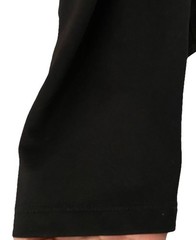 Dickies Mens XL Black BaseLayer Long Sleeve High Neck Spandex Stretch Workwear