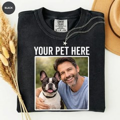 Custom Dog T-Shirt Personalized Pet Lover Gift Comfort