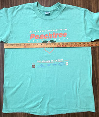 Vintage 1988 Peachtree Road Race T Shirt Large USA Single Stitch Atlanta Tee