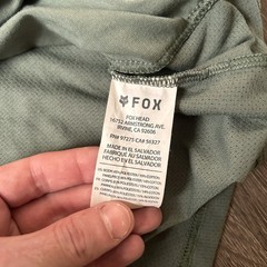 Fox Racing Ranger Jersey Shepards To The Unknown Long Sleeve Men’s Large Green