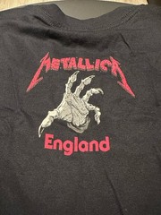 Metallica 2026 M72 Pop Up Store Exclusive London,England Size Large