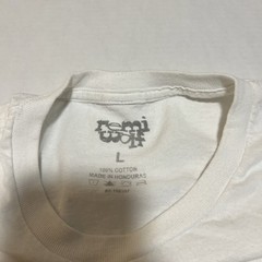 Remi Wolf Cherries White Large Big Ideas Short Sleeve Graphic Tee Pop Art Cream