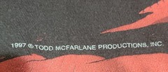 1997 Spawn The Streets Run Red Comic T shirt Mens X-Large black