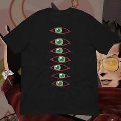 No More Heroes Travis Touchdown Shifty Eye Cosplay Shirt Suda 51