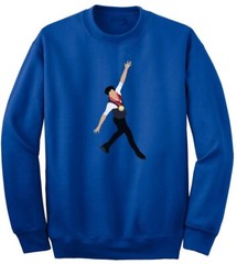 Nathan Chen USA America Gold Medal Olympics CREW HOODED SWEATSHIRT