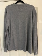 Free Planet Men Pull On Shirt Heather Gray Size M NWT