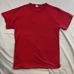 All American Fisherman Fishing T-Shirt Size M Men’s Red Short Sleeve Red