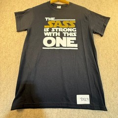 Gildan Heavy Cotton The Sass Is Strong With This One Graphic Tee Black Small