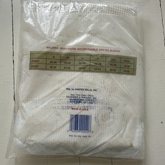1970s/80s Handtex Vintage Heavyweight Thermal Shirt Waffle Size Medium NOS