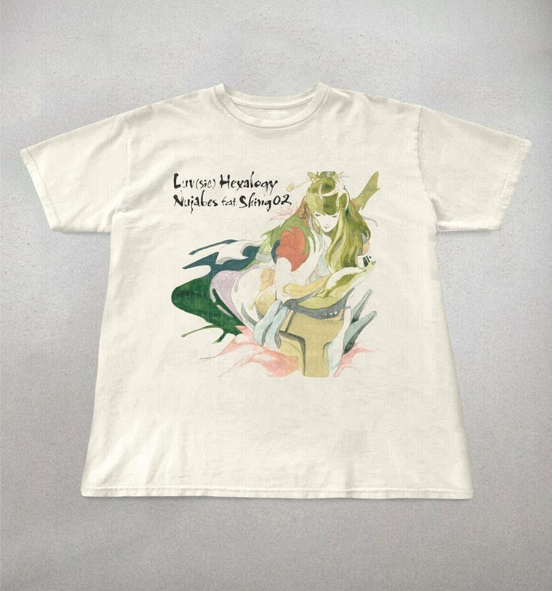 Retro Nujabes Luv Sic japanese Graphic Tee Short Sleeve Unisex Shirt S-5XL