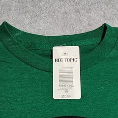 Mens DC Comics Originals Superhero Green Lantern Logo Short Sleeve T-SHIRT SMALL