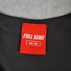 Full Send Shirt Men Medium Black Tank Top Steve Will Do It Nelk Boys Pool Beach