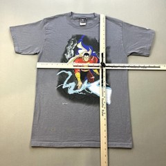 Vintage Shazam T-Shirt Adult Small Gray DC Comics Graphitti Captain Marvel 2007