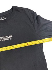 Nike After Dark Run Tour Los Angeles 2025 Graphic Longsleeve T Shirt SZ M Black
