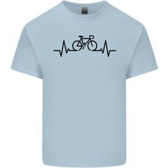 Bicycle Pulse Cycling Cyclist Road Bike Mens Light Cotton T-Shirt