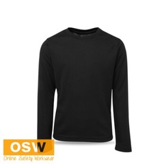 10 X Kids & Adults Podium Long Sleeves Knit Fabric Poly Tee Cool and Dry