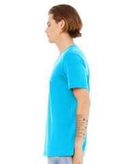 Bella + Canvas 3005 Unisex Jersey Short-Sleeve V-Neck T-Shirt NEON BLUE
