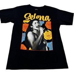 Selena Official Merchandise Mens Graphic Band T Shirt Black Size Small