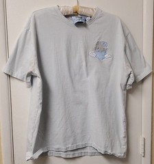 Sanrio Hello Kitty Friends Forever 21 Blue Angels Men L Cotton T-shirt Blue