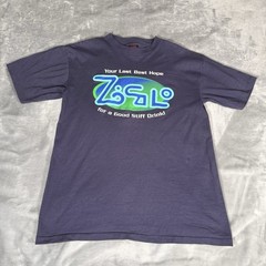 Vintage Babylon 5 Tv Show T Shirt Mens L Slim Fit Fashion Victim Purple 90s