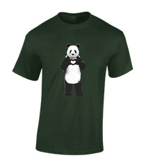 PANDA LOVE MENS T SHIRT CUTE ANIMAL LOVER DESIGN KAWAII JAPAN FASHION GIFT