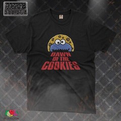 Dawn of the Cookies T-shirt, Nostalgic, Classic Cartoons, Horror, 80’s, 90’s