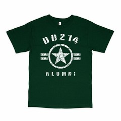 Alumni DD-214 US Army Mens Printed T-Shirt