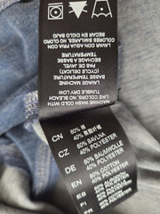 Kuhl Mens Long Sleeve Henley Shirt Blue Gray Cotton Thumbholes Size Small