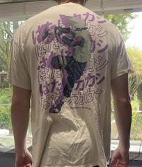 Naruto Shippuden Collection Kakashi Hatake Men’s XL White Graphic T-Shirt