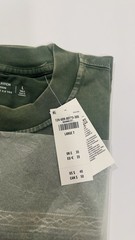 Abercrombie & Fitch Premium Heavyweight 2.0 Tee Men’s Green L Tall Crewneck