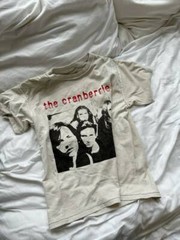 Remake The Cranberries band 90s Rare design White T shirt classic NH19239
