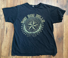 Goo Goo Dolls Something For the Rest of Us 2011 Tour Concert T-Shirt Adult Large