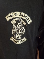Sons Of Anarchy California Double Sided Long Sleeve T Shirt Size XL