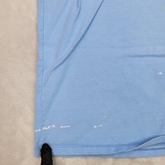 Champion Shirt Mens Large Blue Cotton Crew Classic Spellout Logo Unisex Adult*