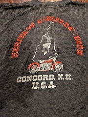 True Vintage Harley Davidson Concord NH T-Shirt 1985 Single Stitch Buttery Soft