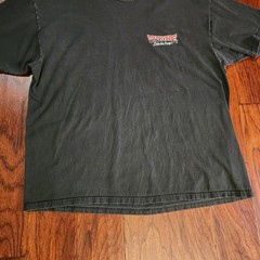 Vintage Valkyrie Ride The Dragon Motorcycle Shirt Men’s 2XL XXL Black 2000’s