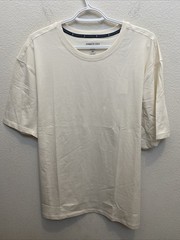 Kenneth Cole Active Men T-Shirt 2XL Off White Short Sleeve Crew Neck Tee NWT