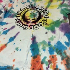 Grateful Dead /Good Grief Charlie Brown Comfort Colors Shirt Large Tie Dyed