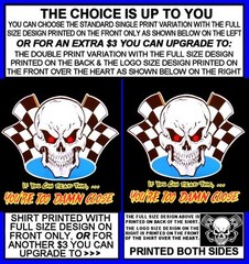 YOU’RE TOO DAMN CLOSE OLD SCHOOL HOT RAT ROD OUTLAW CAR CLUB BIKER SKULL T-SHIRT