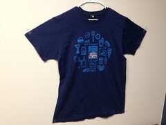 Anheuser-Busch Bud Light NFL Football 100% Cotton T-Shirt Blue Men’s Size XL