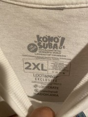 Crunchyroll Loot Crate T shirt Konosuba Legend Of Crimson 2XL