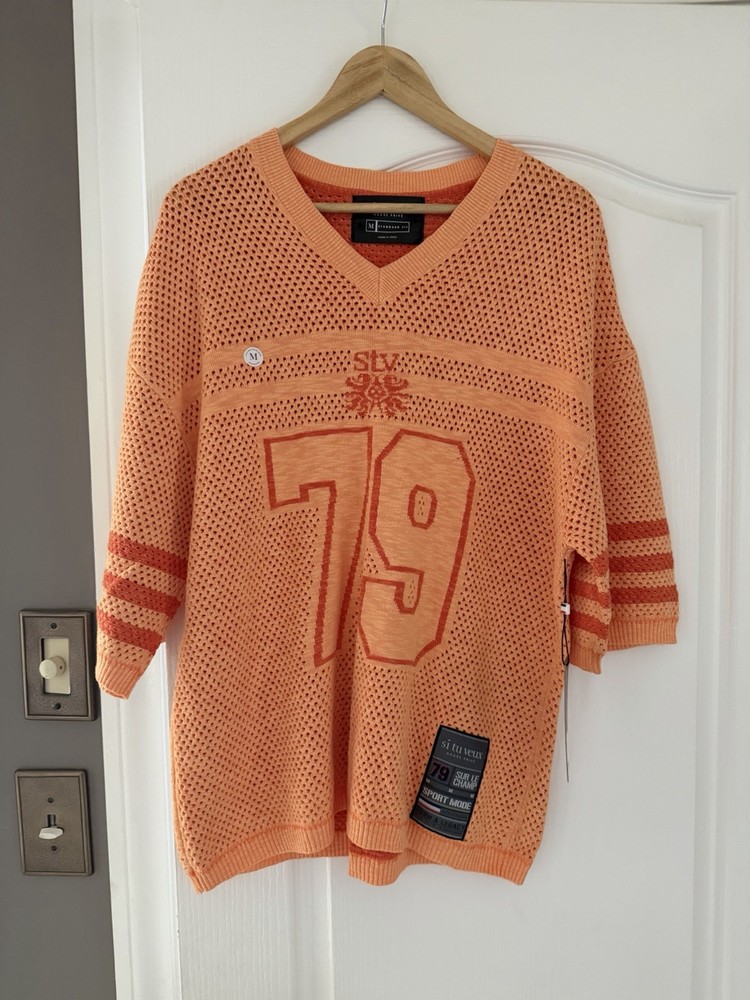 Valabasas Cotton Premium netted T Shirt Medium