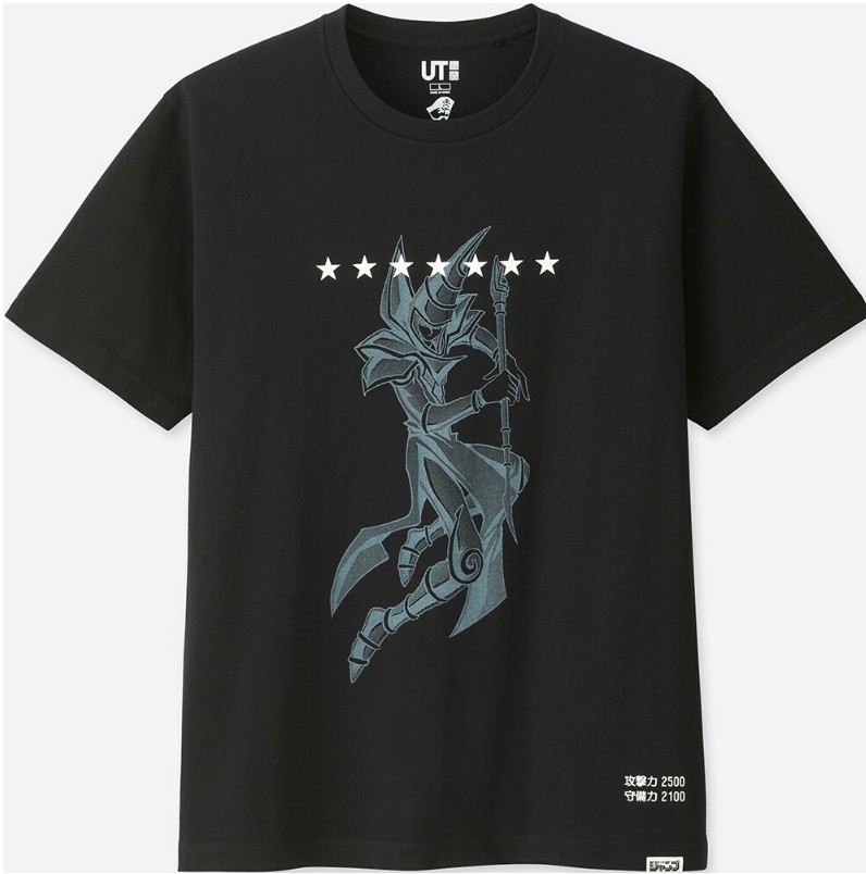 UNIQLO x Shonen Jump 50th Anniversary Yu-gi-oh Black Magician T-Shirt from JP