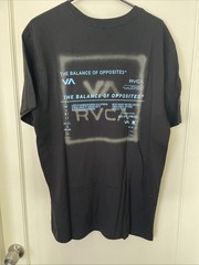 New RVCA Artist Network Graphic Tee Surfer Skater Street Men’s T Shirt Size XL