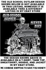 FAMOUS VINTAGE BIG JOHN MAZMANIAN WILLYS GASSER DRAG RACE SKULL CAR T-SHIRT AB6